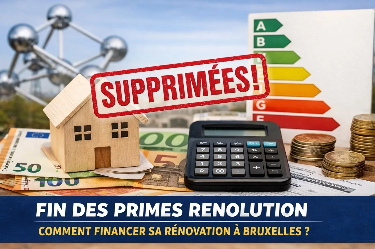 Primes Renolution supprimées : comment financer votre rénovation à Bruxelles ?